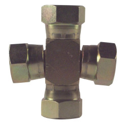 1/4 BSP FEMALE CROSS